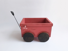 Carrinho Vagão - Vermelho - comprar online