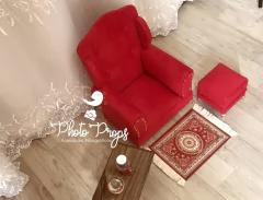 Poltrona Safira + Puff - Newborn na internet