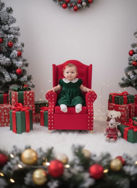 Poltrona Rubi Design Vermelha- Acompanhamento - comprar online