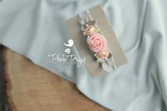 Wrap - mod. 001Cinza + HeadBand - Floral mod. 001 Cinza on internet