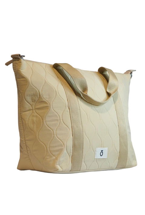 Cartera Matelasse Beige - comprar online