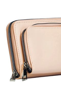 Billetera Roma Ecocuero Rosa - tienda online