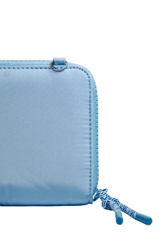 Billetera Verona Nylon Celeste - tienda online