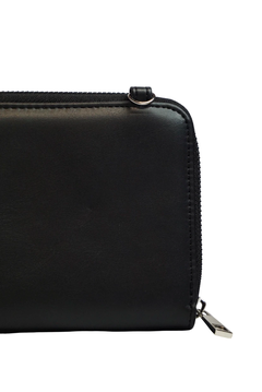 Billetera Verona Ecocuero Negro