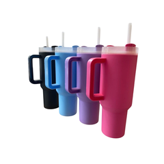 Vaso Tumbler Plástico Negro - Kio