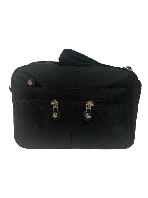 Bandolera Crink Negro - comprar online