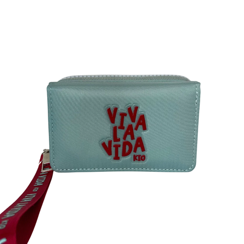 Billetera Viva Celeste - comprar online