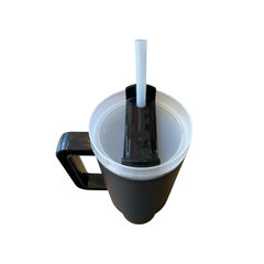 Vaso Tumbler Plástico Negro en internet