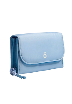 Billetera Bologna Nylon Celeste en internet