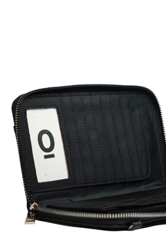 Billetera Verona Ecocuero Negro - comprar online