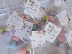 10 Bolsitas de organza con 3 Jabones Aromáticos en internet