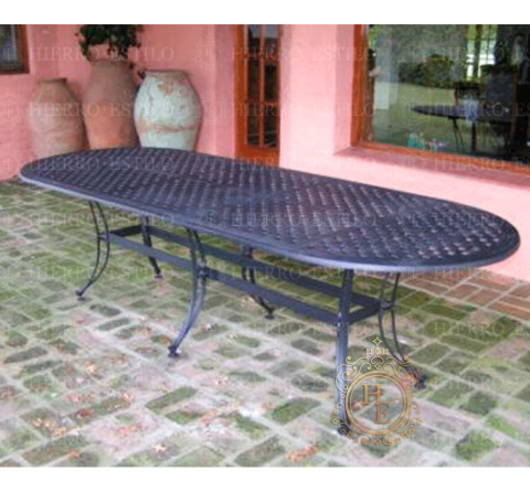 Mesa Chato Oval (para 8 personas) - comprar online