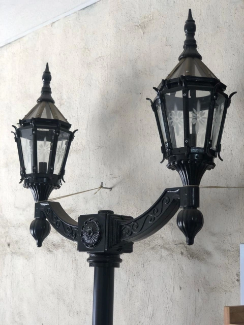 FAROLA DOBLE - ALUMINIO - comprar online