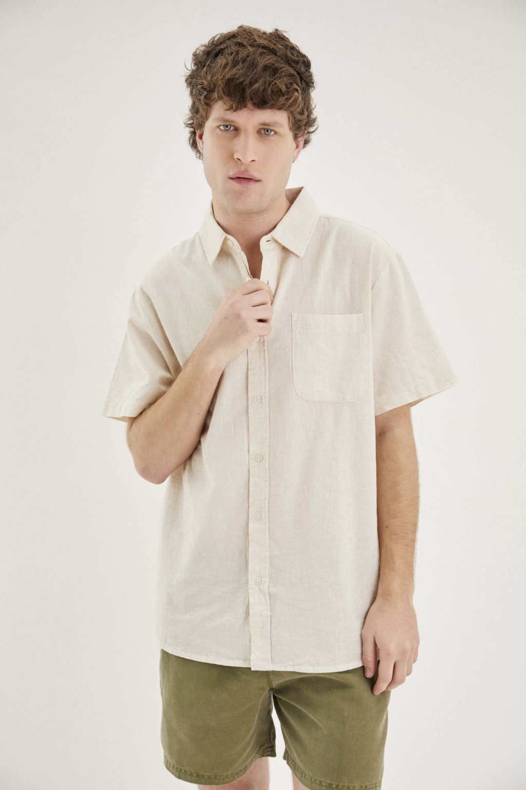 Camisa Lino MC Anthony - Airborn