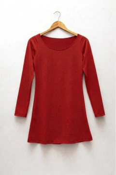 Vestido Julia manga larga - VERO VIRA - Ropa cómoda de algodón