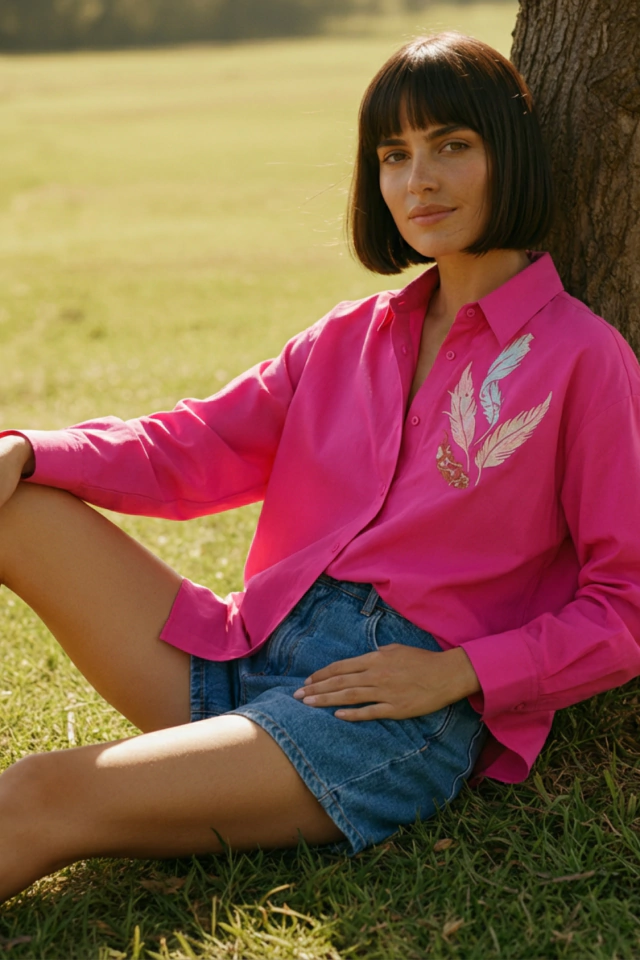 CAMISA PLUMAS