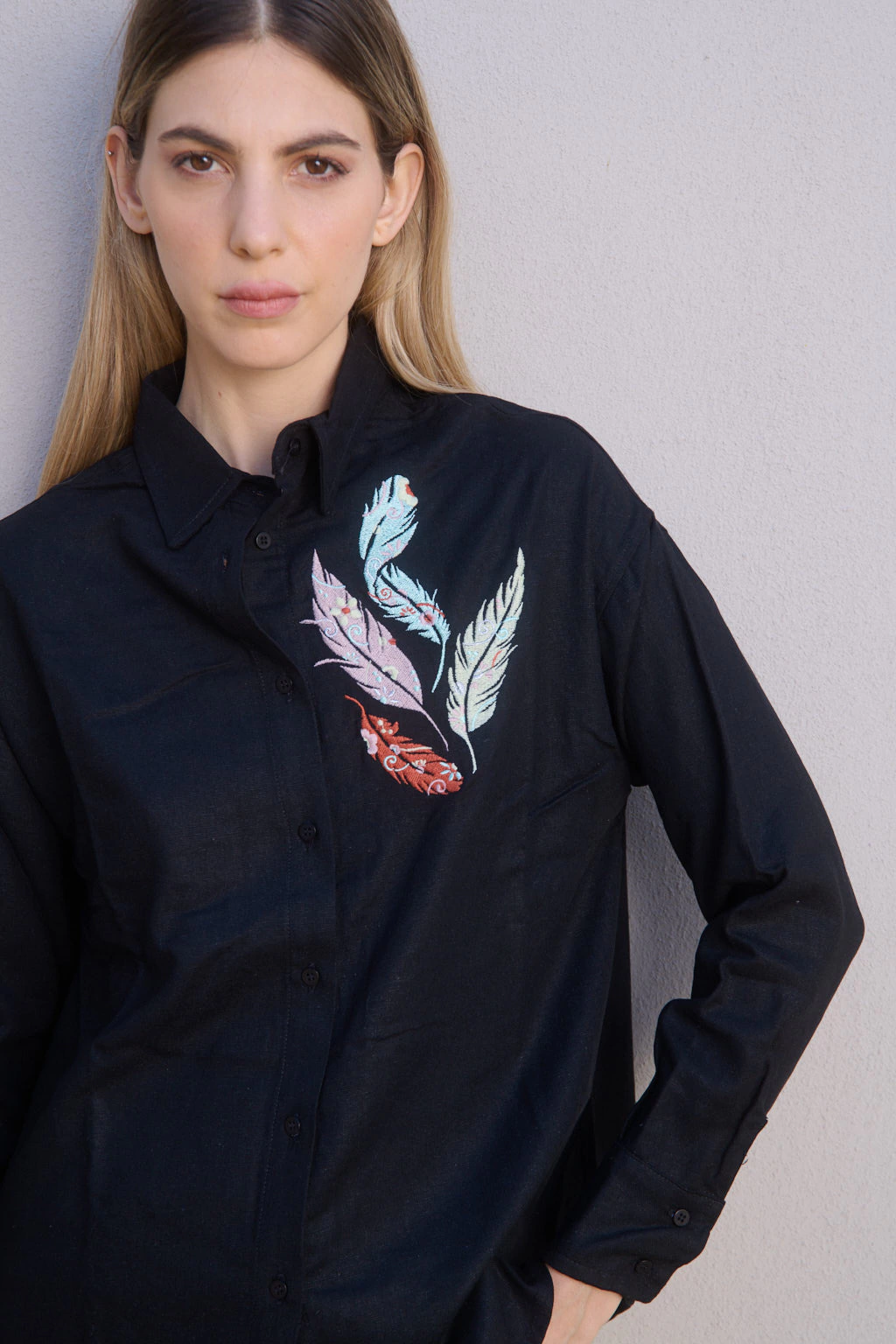 CAMISA PLUMAS
