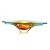 Centro de Mesa De Murano São Marcos Azul e Âmbar 72cm