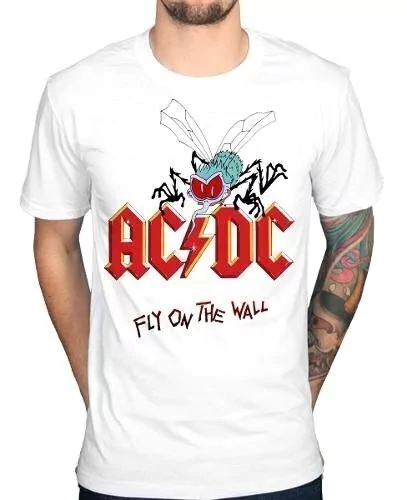 Remeras Rock Ac/dc Fly On The Wall