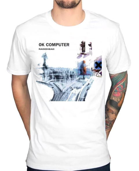 Remeras Radiohead OK Computer