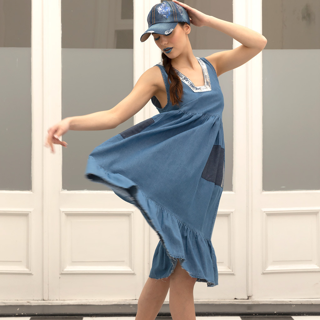 VESTIDO VAQUERO