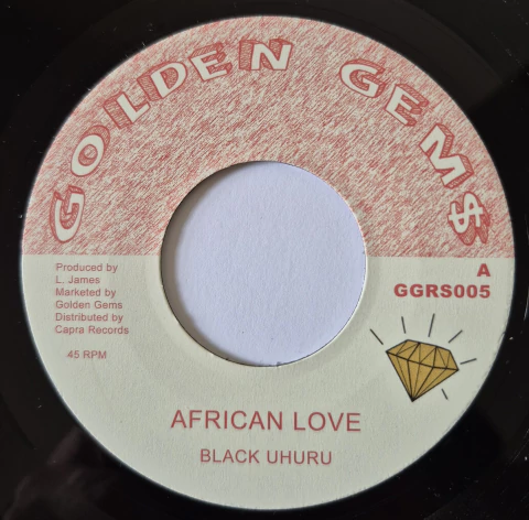 7'' Black Uhuru - African Love / Dub (Golden Gems) (PRONTA ENTREGA) - comprar online