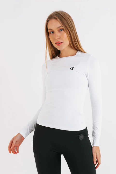 blusa térmica branca feminina Lurk