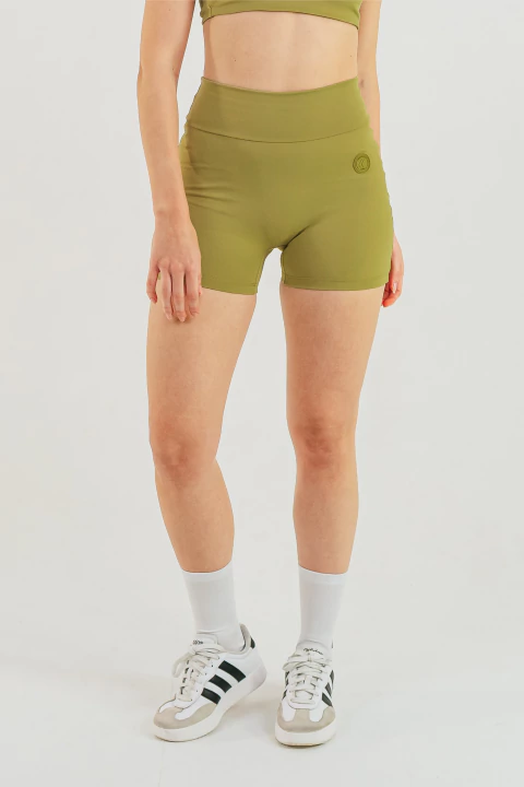 Shorts infinity feminino khaki Lurk