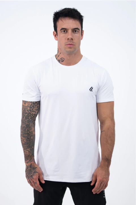 Camiseta Dry Poliamida Branca Lurk