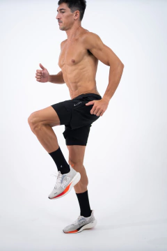 Shorts Curto c/Lycra 2 em 1 Preto Lurk - loja online