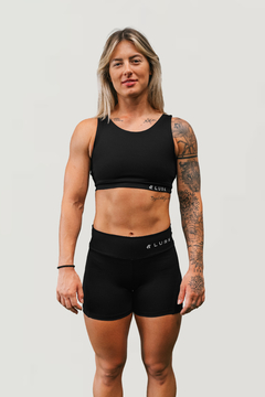 Top Cropped Preto Lurk - Lurk | Meias e Vestuário Fitness [@lurkbr]