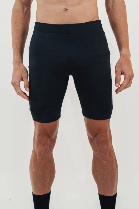 bermuda para corrida com 5 bolsos