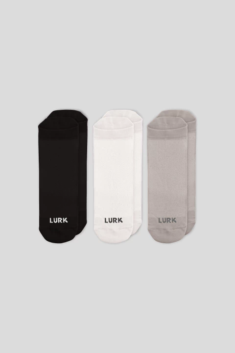Kit 3 Meias Active P/B/C Lurk - comprar online