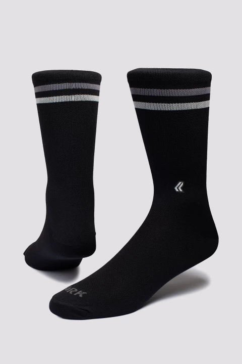 Meia Performance Duo Preto/Cinza Lurk - comprar online