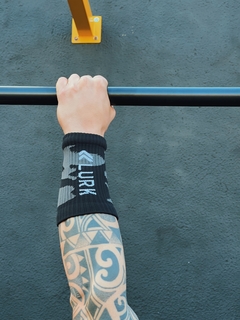 Munhequeira Canelada Camo Cinza para crossfit