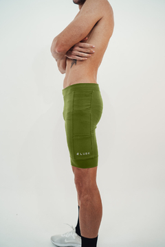Bermuda Corrida 5 Bolsos Verde Lurk - loja online