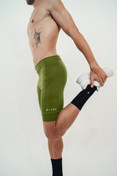 Imagem do Bermuda Corrida 5 Bolsos Verde Lurk