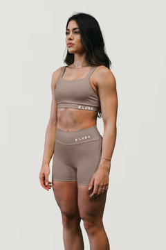Top Alça Reta Dusty Beige Lurk - Lurk | Meias e Vestuário Fitness [@lurkbr]