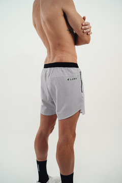 Shorts Curto de Corrida Cinza Lurk na internet