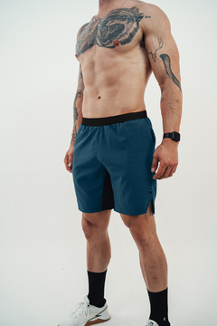 Shorts V3s Azul Ônix Lurk - Lurk | Meias e Vestuário Fitness [@lurkbr]