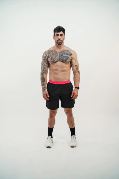 Shorts V3s Preto/Rosa Lurk na internet