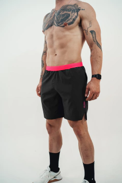 Shorts V3s Preto/Rosa Lurk - Lurk | Meias e Vestuário Fitness [@lurkbr]