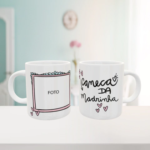 Caneca da Madrinha + Foto