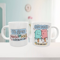 Caneca Namorados Picolé