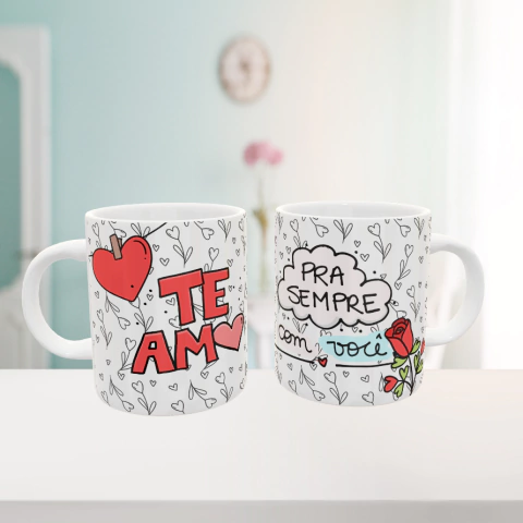 Caneca Pra Sempre Com Você