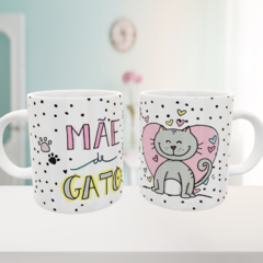 Caneca Mãe de Gato Coração