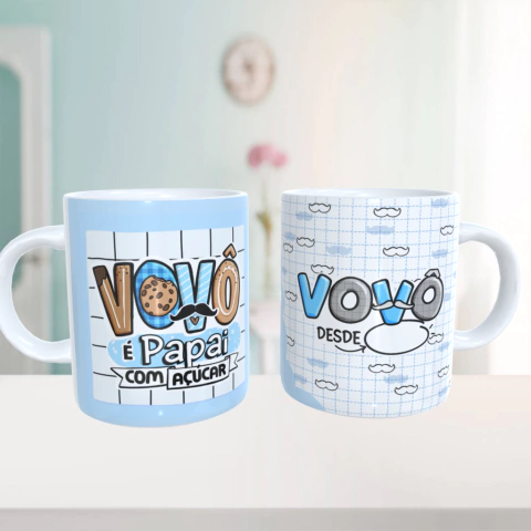 Caneca Vovô é Papai com Açúcar