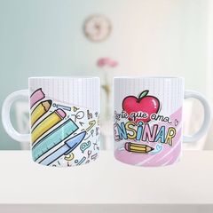 Caneca Professor Ama Ensinar