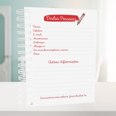Caderno Professora Maçã - comprar online