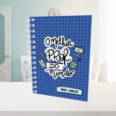 Caderno Professor Melhor Prof do Mundo
